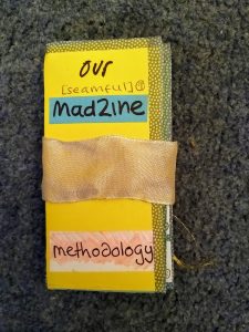 Picture of a zine about our methodology