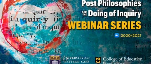Flyer for post philosophies and the doing of inquiry seminar series